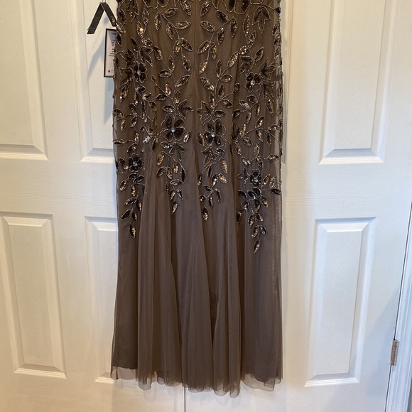 Adrianna Papell beaded gown 22W NWT - Picture 11 of 14